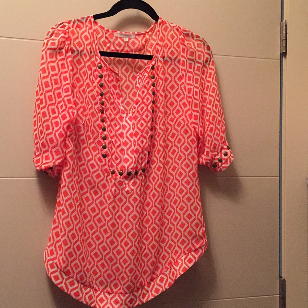 Pattern rayon top